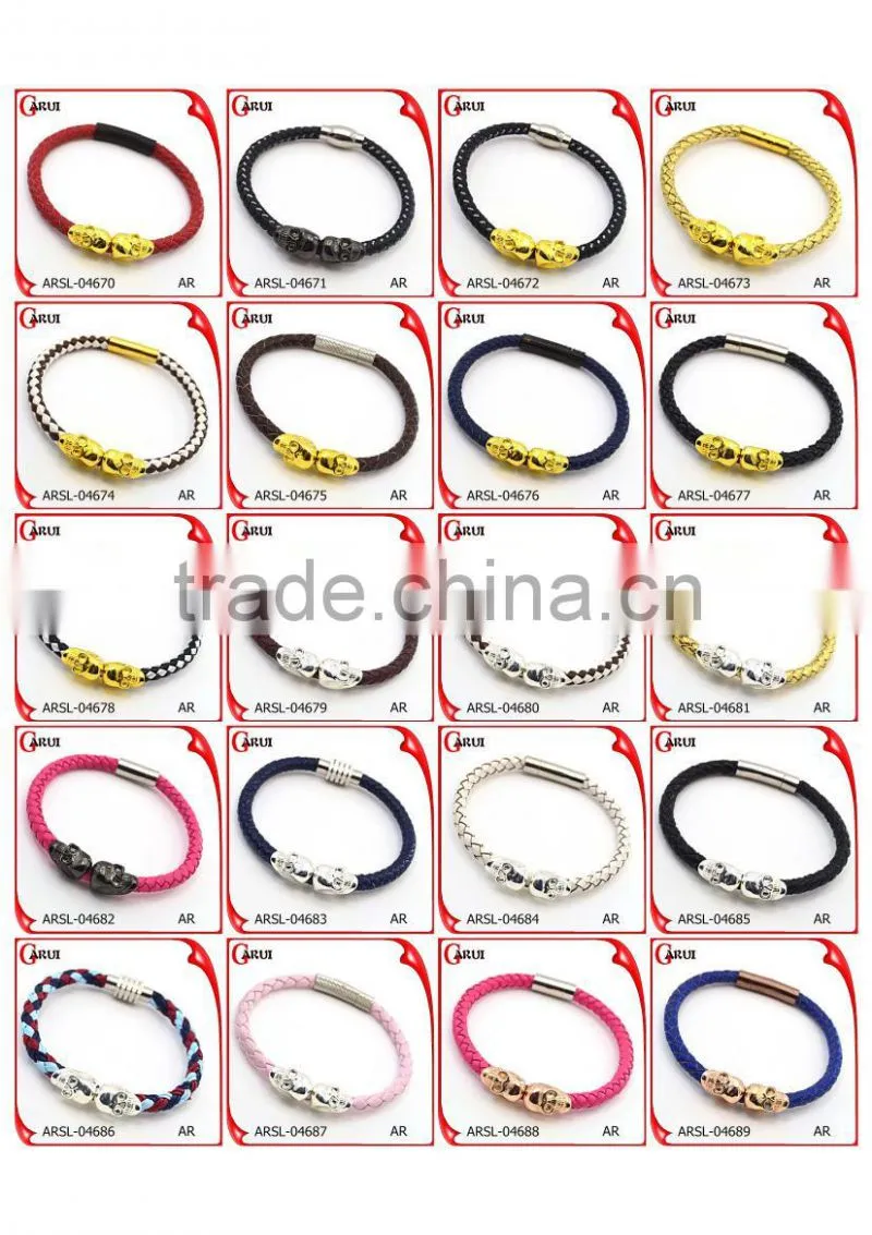 fashion jewelry 2016 leather european bracelet
