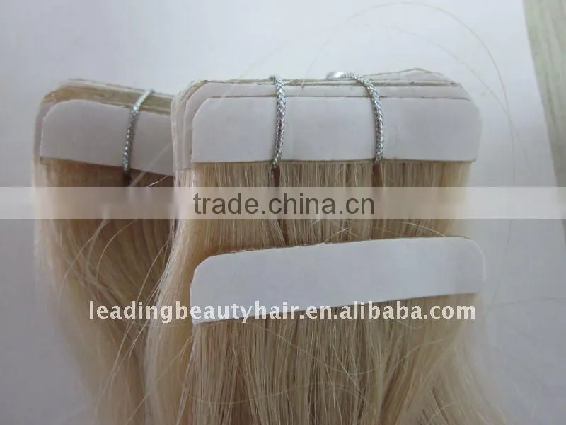 Cheap high quality straight Chinese hair skin weft