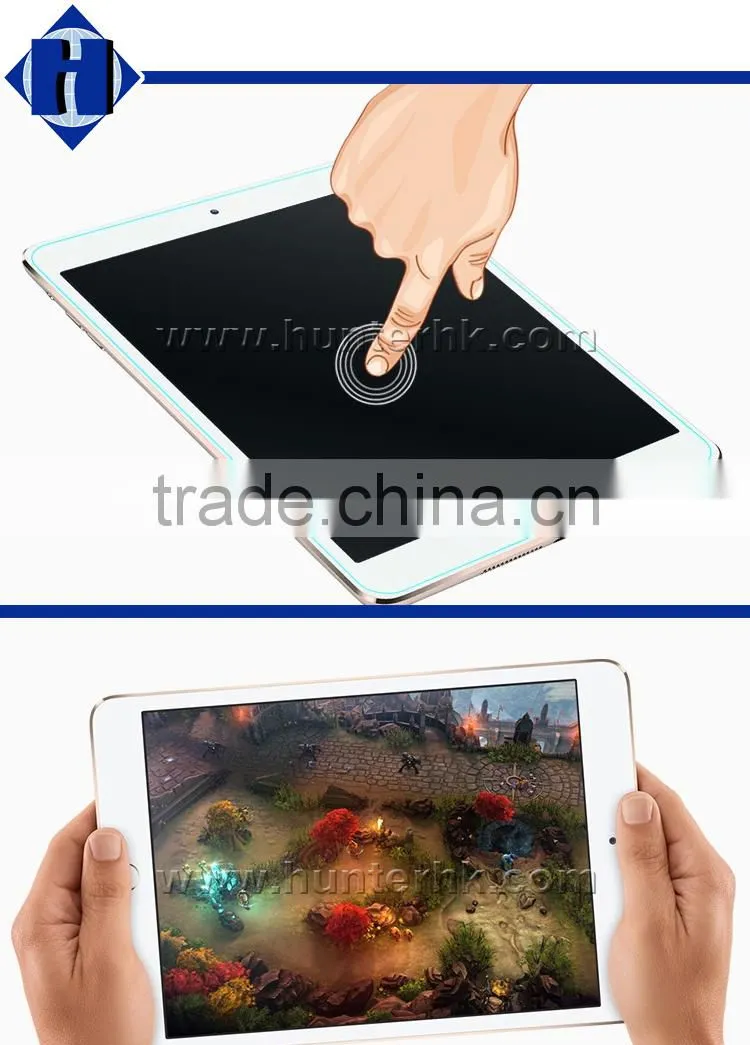 Utra Smooth 0.3mm Thickness For iPad 4 Tempered Glass