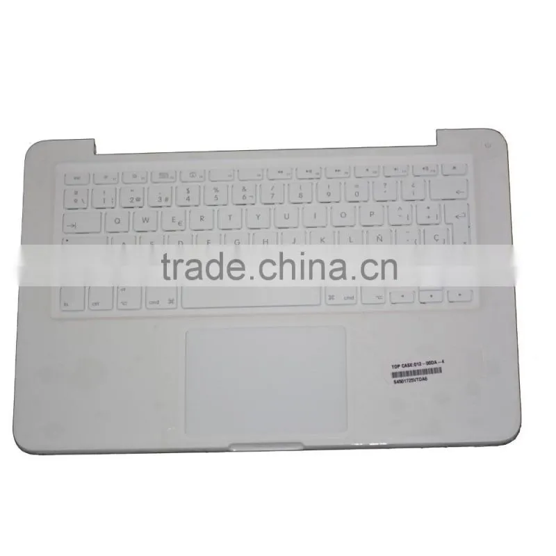 Top case with keyboard Spanish layout Factory Price For Apple MacBook A1342