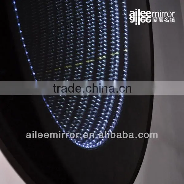 Led magic mirror fiber glass panel mirror