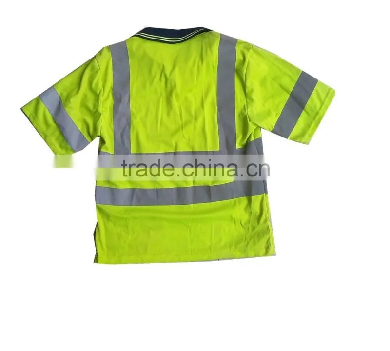 short sleeve hi visibility reflective T-shirt