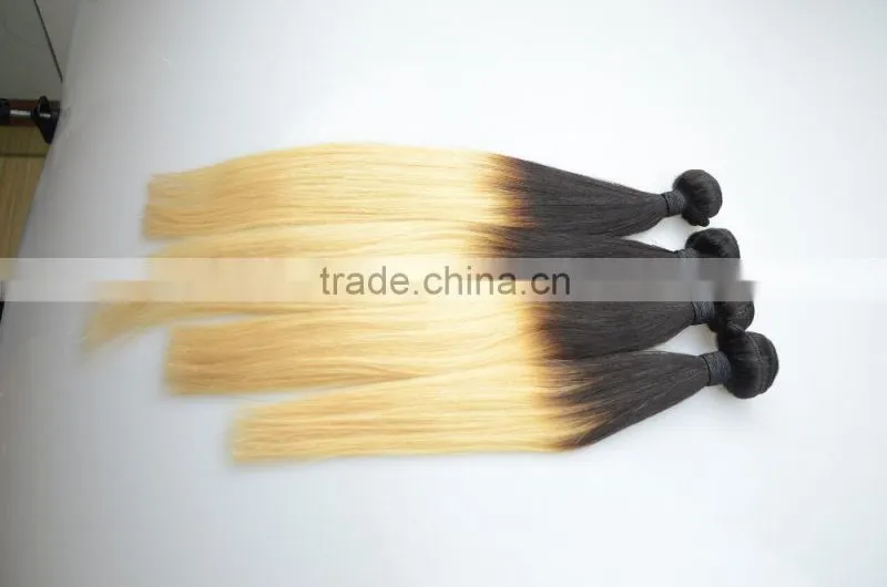 Best Selling Ombre Two Tone Color Human Hair Weave Bundles