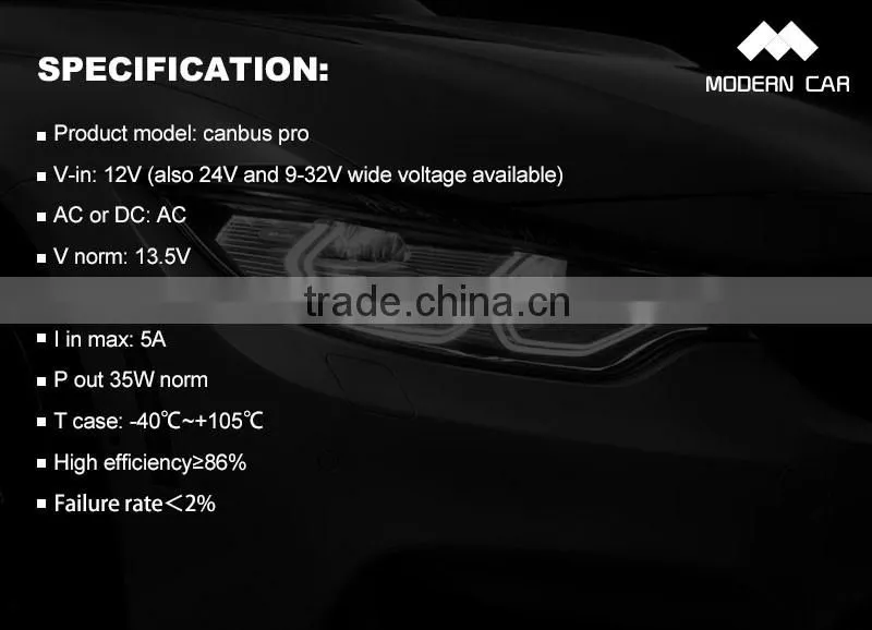 High quality Canbus HID ballast 35w hid ballast repair kit