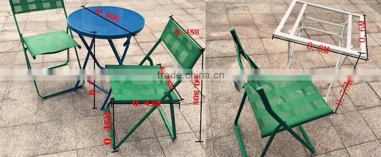Outdoor Folding Chair Set Patio Balcony Garden Cheap Cafe Outdoor Tables And Chairs