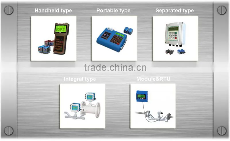 RS485 / 232 / OCT pulse / 4~20mA insertion ultrasonic flow meter flowmeter