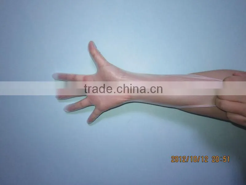 9' Length Powder/Powder Free Cheap Disposable Vinyl Gloves