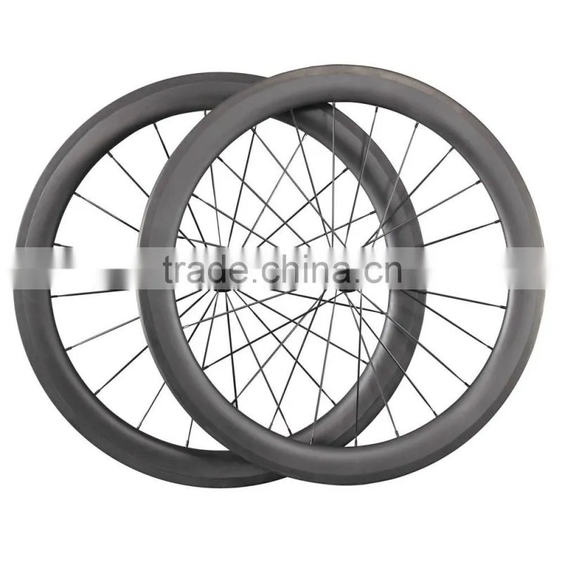 Chinese full carbon fiber tubular 700c road bicycle wheelset for sale