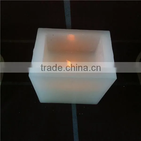 led wax candle light