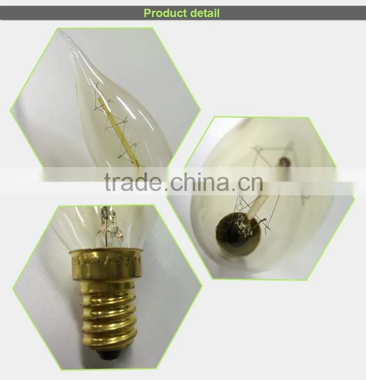 Brand new 220V 25W e14 220v edison bulb