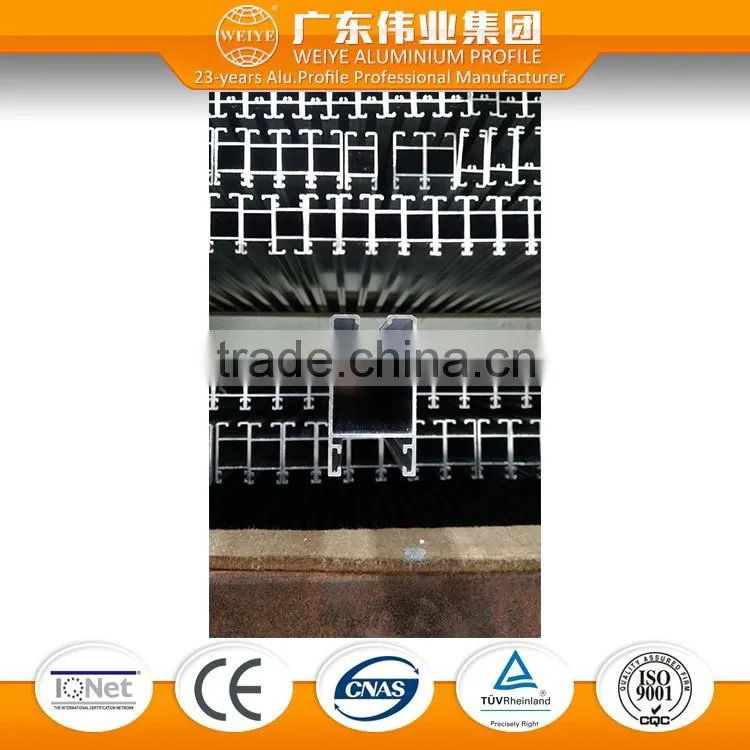 China manufacturer aluminium extrusion profile and building material for sliding window with customized color finish