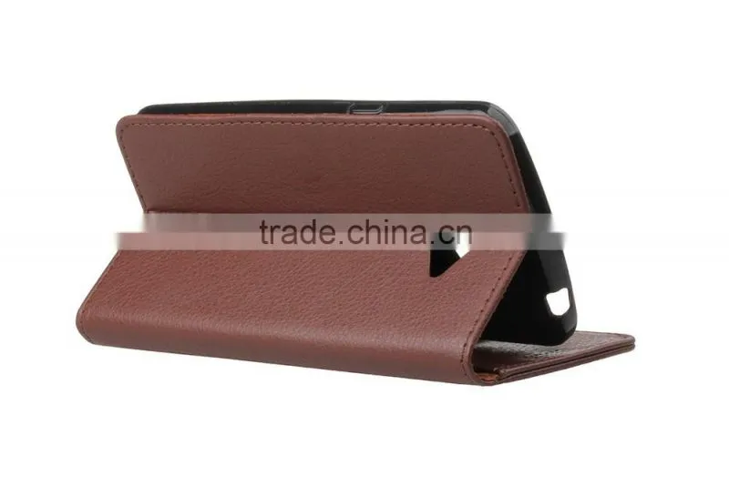 with Card Slot Flip Leather Case for K5 Anti Shock PU Leather Wallet Cover with Photo Frame MT-5665