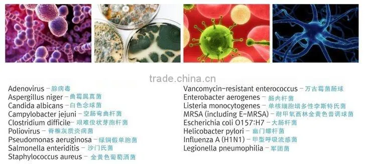 Inorganic Silver ion based Antibacterial ABS PE PB medical plastic pellets