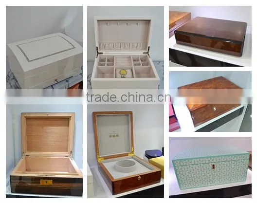 2015 hot sale high gloss wooden jewellery box