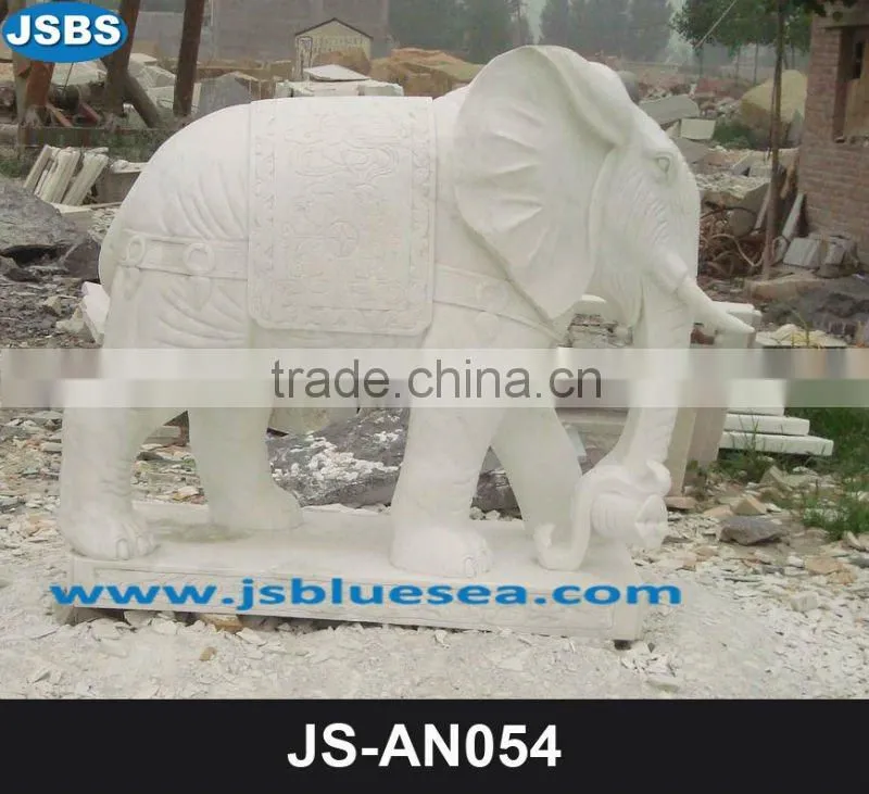 Garden marble horse sculpture