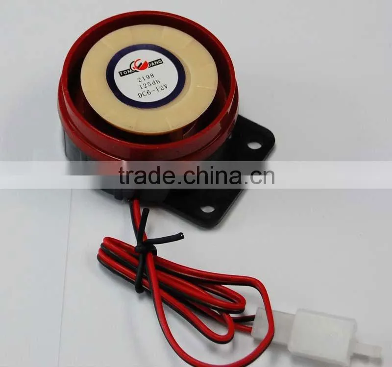 Metal remote Motorcycle alarm system