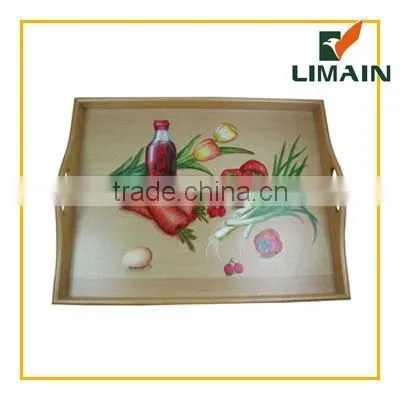 wooden tray