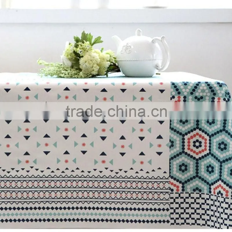 Personality cartoon Linen / Cotton fabric digital printing fabric