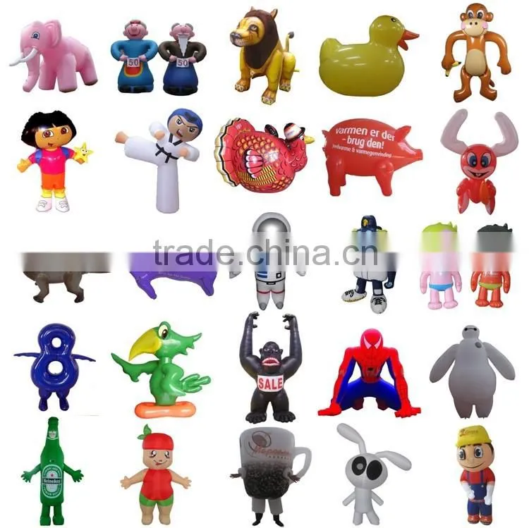 PVC inflatable toy heart cartoon