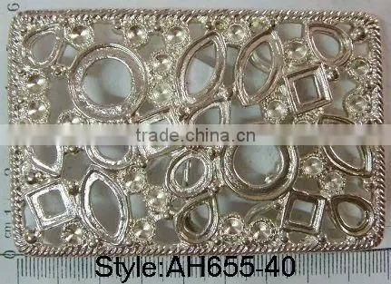 2015 hot selling buckle gold plated metal buckle square shape metal buckle