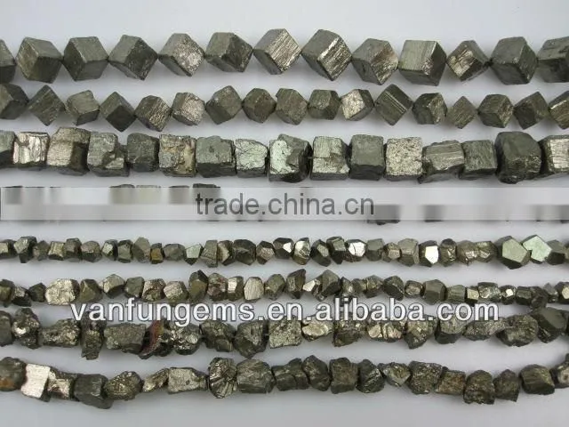 natural rough stone pyrite