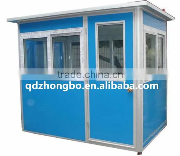 China ISO low cost high quality and beautiful kiosk with sandwich panel