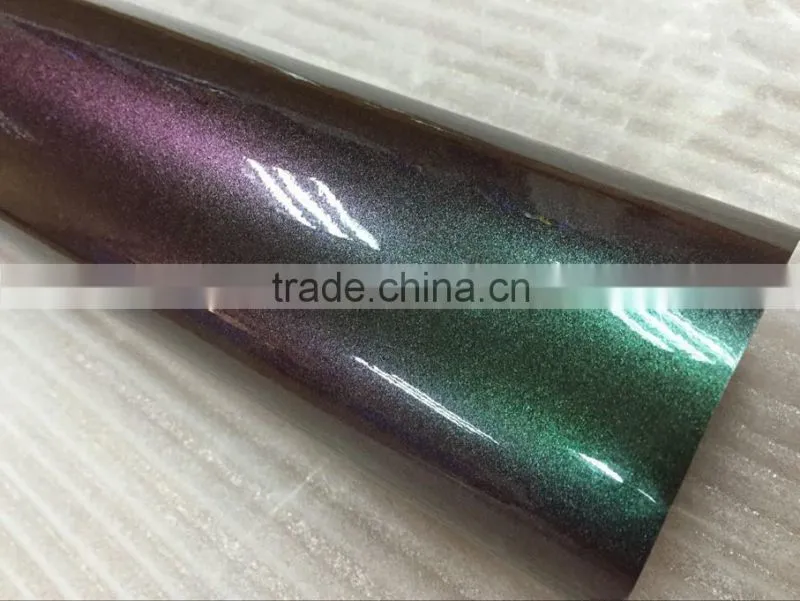 Chameleon Glitter Vinyl Car Sticker Design 1.52m*20M/Roll