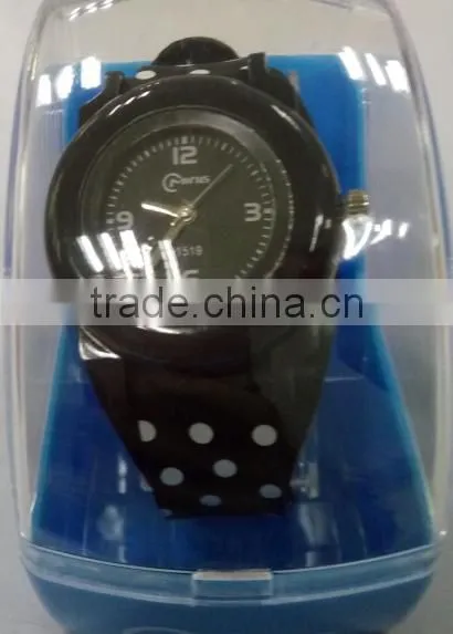 Colorful plastic quartz movement cool watch for teenagers