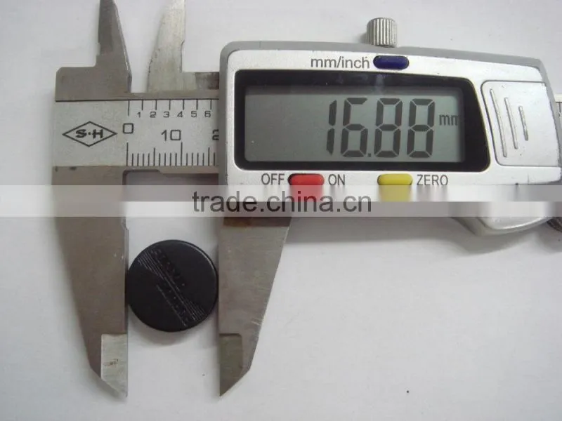 17mm good quality metal spring clip button