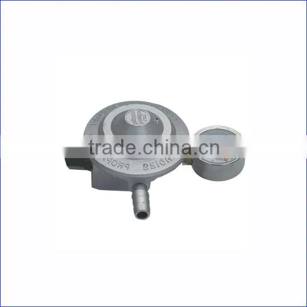High Quality Auto LPG Regulator Valve with Meter, Zinc Alloy Gas Valve with Child Lock Switch