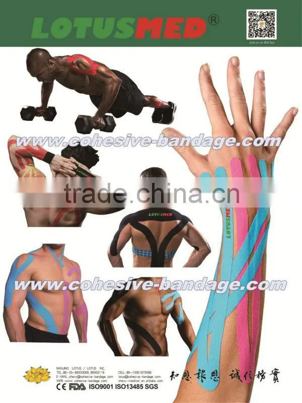 High Quality Waterproof Athletic Kinesiology Tape Sports Tape