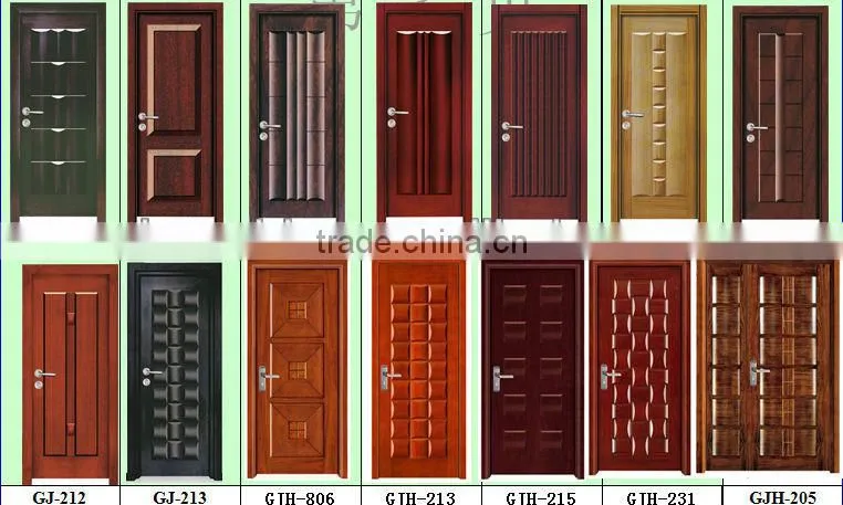 front doors sunflower interior pvc wood door design