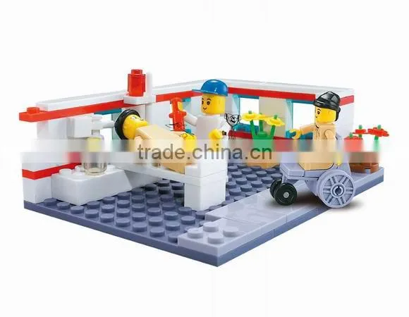 2014 Wangge creative education wholesale medical building block series
