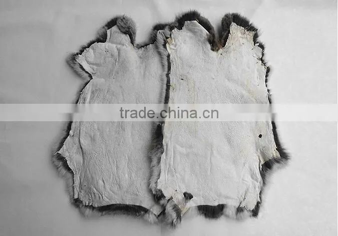 Factory Wholesale Cheap price Natural Color Rabbit Skins for decoration