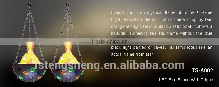 Imitation fire effect decorative party light for classical halloween