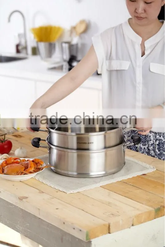 Charms Stainless Steel Non-stick steam pot