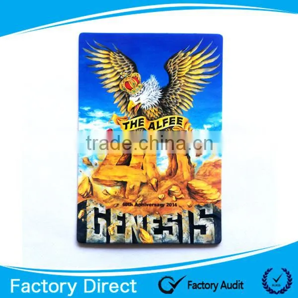 Promotion flat paper fridge magnet sticker