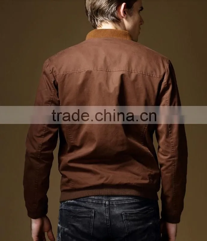 Spring and Autumn new men's casual cotton collar Korean wave of men thin coat jacket cotton jacket