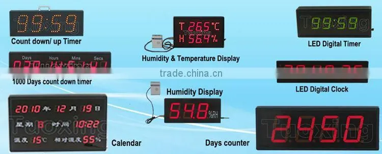 2.3 inch 6 digits digital humidity and temperature sensor