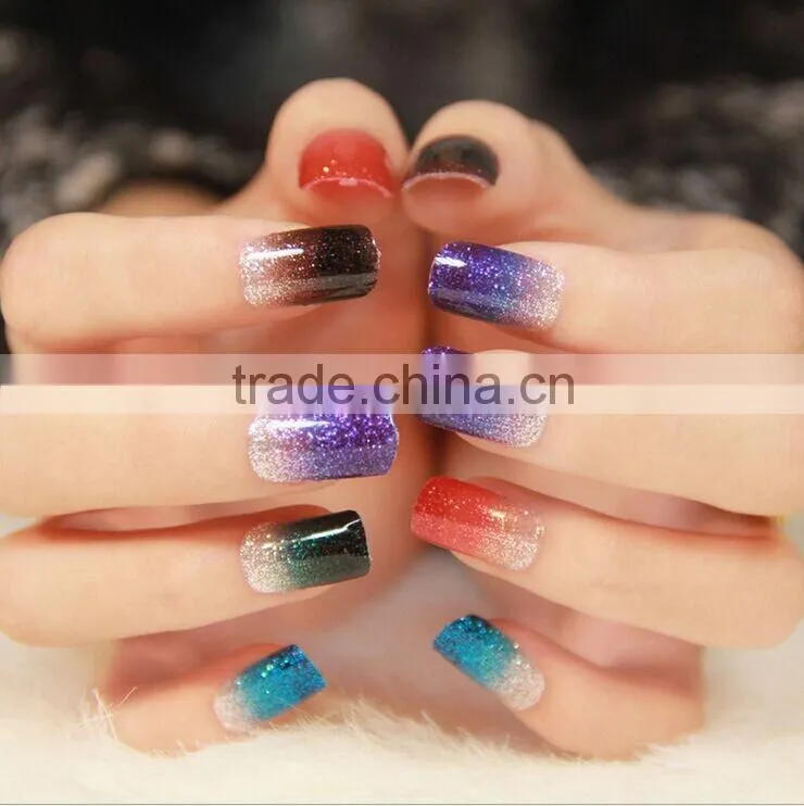 Wholesale Colorful Nail Art Set Charming Gel Polish Magic Temperature Change UV Gel Nail Polish for Manicure