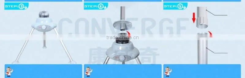 KP-90 aluminum sunshine baby clothes dryer