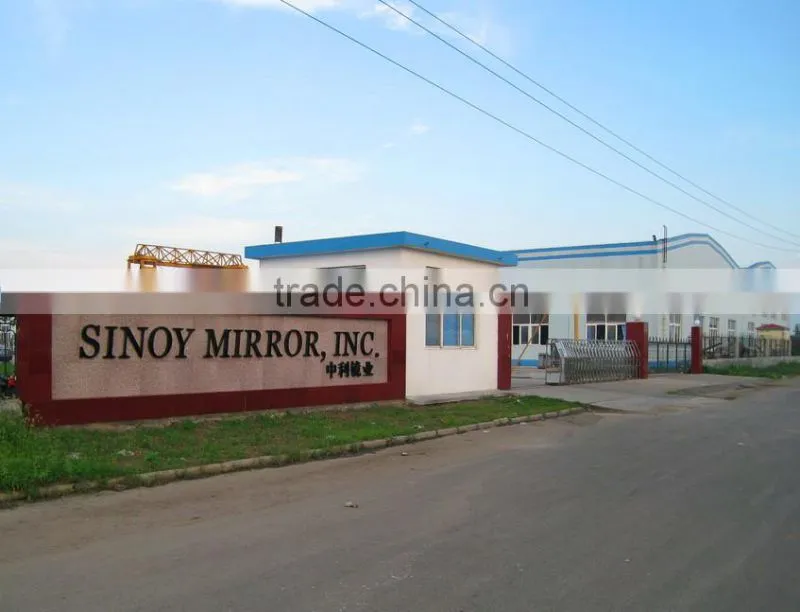 High quality tinted float glass made bronze mirror