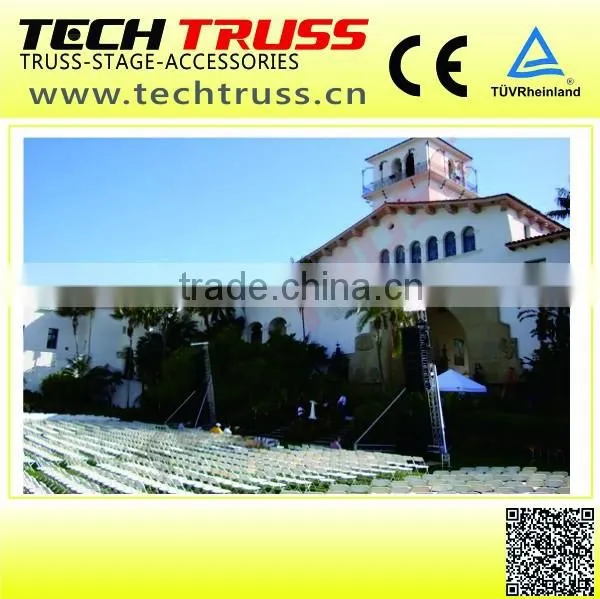 SPT-5 Height 8m Loading 800kg Material 6082-T6 line array Speaker Tower