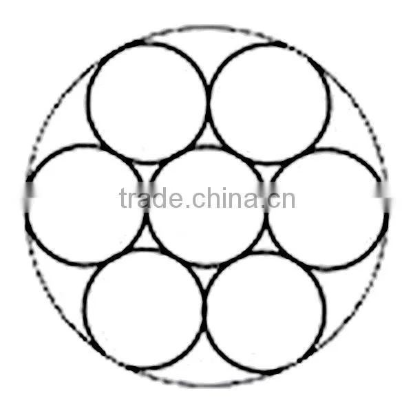 Manufacture for 7X7 PVC Covered Steel Wire Rope/ Steel Cable