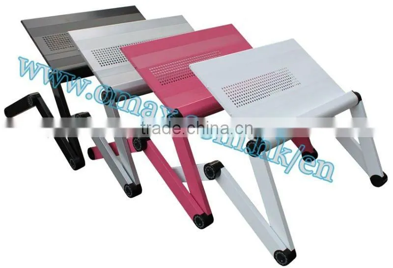 cheap laptop desk adjustable height massage table computer stand OMAX K6