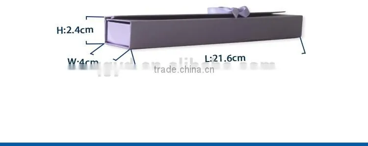 fashion design manufacturer custom necklace packaging paper jewellry box