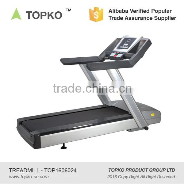 AC3.5HP multifunctional Motorized Commercial Treadmill Peak:6.0HP low-noise AC motor of P1-P16 preset gym fitness treadmill 580