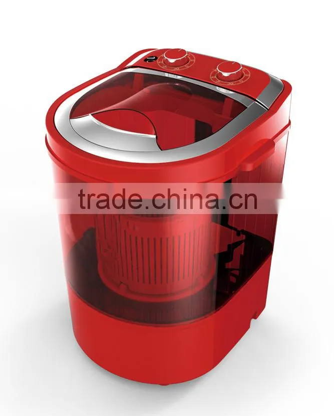3KG single tub semi automatic mini washing machine clothes washing machine