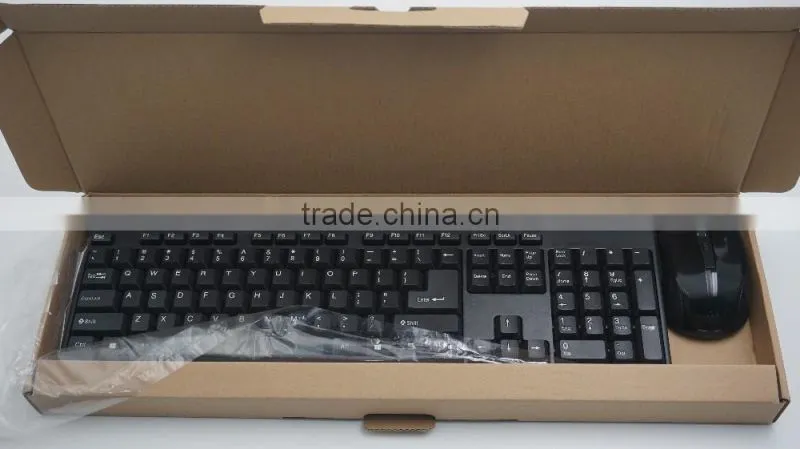 New cheap 2.4g wireless mouse and keyboard combo