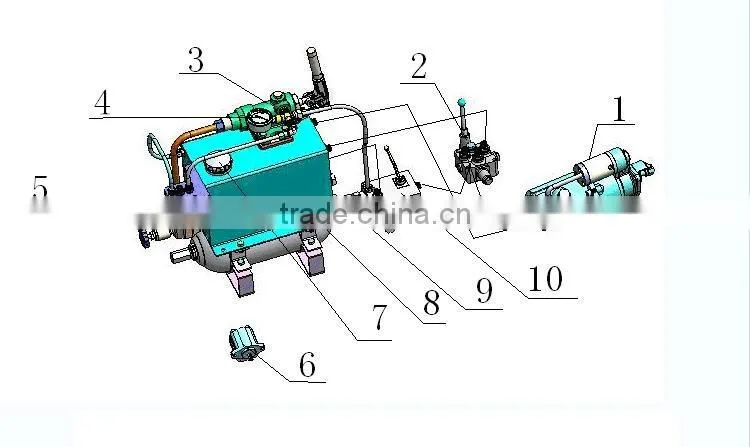 Auto/SY316 diesel hydraulic starting device